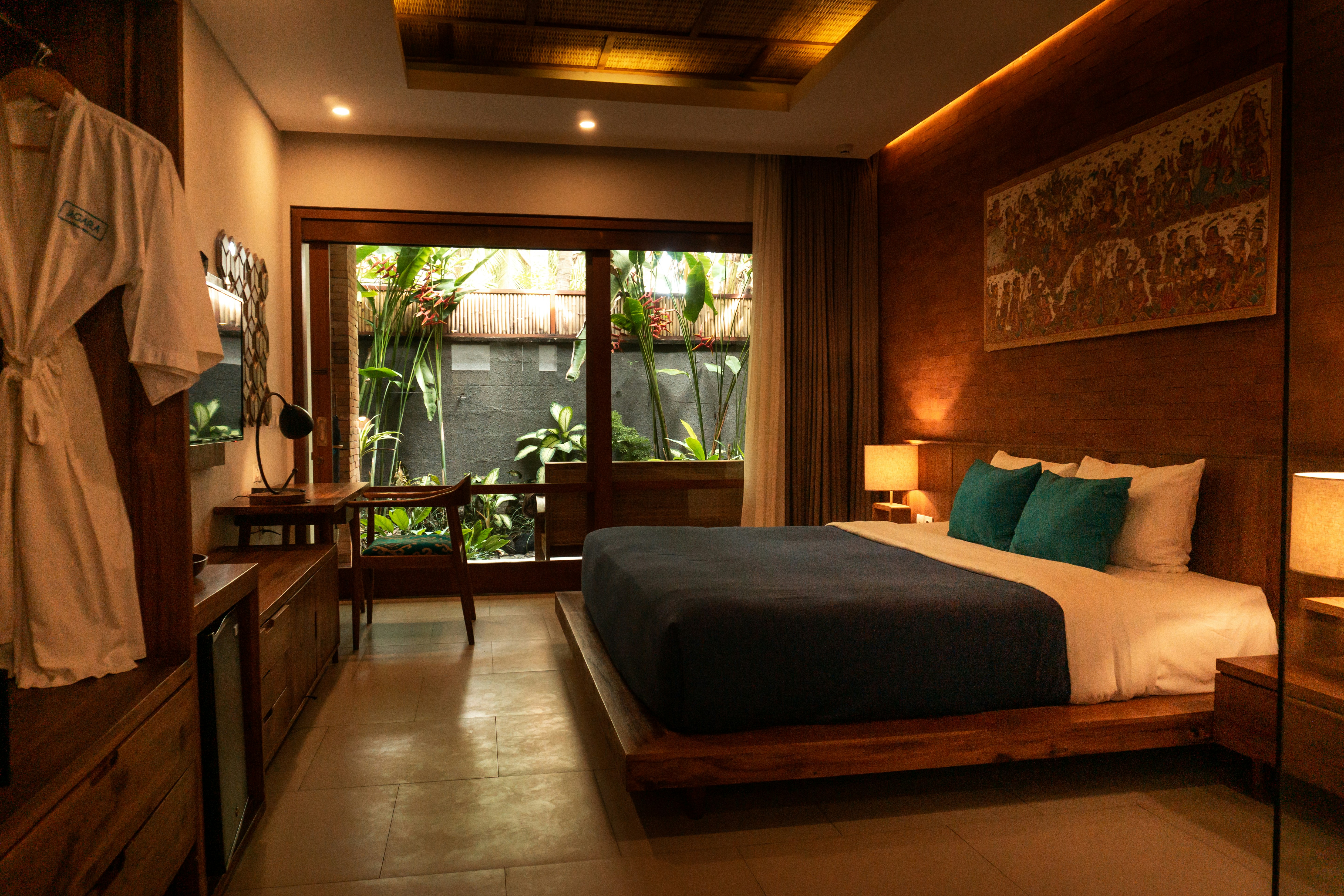 A styled guest room at Gediro Hotel Sydney